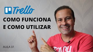 Trello Como Funciona e Como Utilizar  TUTORIAL PASSO A PASSO  AULA 01 [upl. by Geoff]