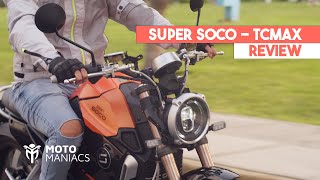 Super Soco TCMAX  REVIEW 2023  ¿Por qué una Moto Eléctrica [upl. by Chris462]