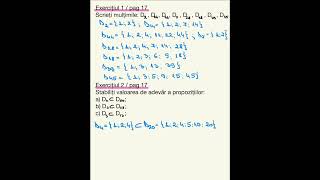 Exercițiul 1 și 2  pag 17  Matematică 6 partea I Ed Paralela 45 [upl. by Primalia]