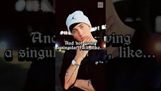 Homicide  Logic ft Eminem Short SLAm4s eminem logic homicide lyrics rap hiphop [upl. by Sivatco]