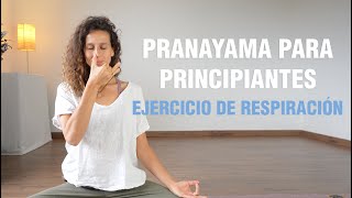 Pranayama para Principiantes Anuloma Viloma  Ejercicio de Respiración para calmar la mente [upl. by Washburn]