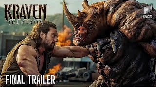 KRAVEN THE HUNTER  Final Trailer 2024 Aaron TaylorJohnson  Sony Pictures HD [upl. by Fitton]