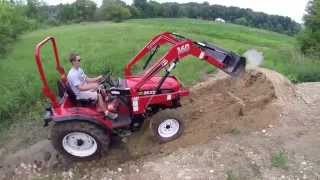 Building New Four Wheeling Trail With NorTrac 35XT Tractor [upl. by Fidelity]