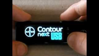 Blood glucose meter Bayer Contour NEXT USB  Code for Service english by verzuckertde [upl. by Eelloh590]