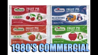 Hostess Fruit Pies 80s Commercial [upl. by Arama836]