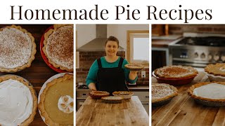 From Scratch Recipes  Easy Pie Recipe  Pie Dough Recipe by Hand [upl. by Aggy]