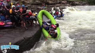 2018 GAULEY RIVER WHITEWATER RAFTING FLIPS amp CARNAGE [upl. by Asile]