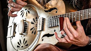 OLDSCHOOL ACOUSTIC BLUES  LaidBack Delta Blues on the Resonator Guitar [upl. by Sherer]