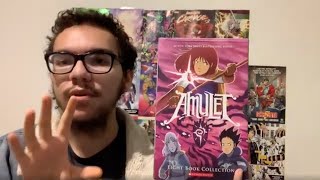 Amulet 8 Book Collection Graphic Novel review Comic47vlogs [upl. by Reisch549]