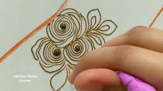 Day 26simple amp beautiful mehndi design for back handlatest Back hand Mehndi design [upl. by Leach]