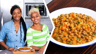 How To Make Trini Pigeon Peas  Foodie Nation [upl. by Claudine]