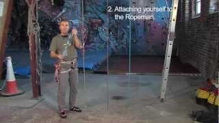 Wild Country Ropeman How To series  1  Ascending a Rope with a Ropeman [upl. by Nosnev]