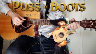 FEARLESS HERO Puss in Boots The Last Wish  Acoustic Fingerstyle Guitar [upl. by Sirtimed]