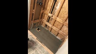 Installation of Utile Maax amp American Bath Factory shower kit [upl. by Prissie]