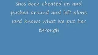 Tracy Lawrences Alibis lyrics [upl. by Langston747]