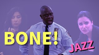 Captain Holt quotBONEquot but its JAZZ  Brooklyn 99 [upl. by Llertnad613]