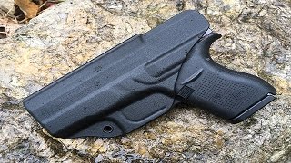 BladeTech Klipt Glock 43 IWB Holster Review [upl. by Nueoht115]