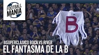 El Fantasma de la B drone flies over La Bombonera  Copa Libertadores 2015 [upl. by Naejeillib]