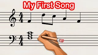 Your First Music Composition Lesson  For Beginners [upl. by Naujid100]