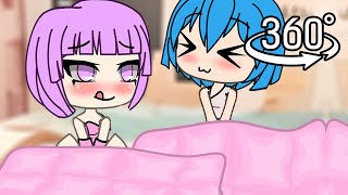 360° what They doing under Blanket  gacha club gacha life  gacha heat Read Description [upl. by Gennie367]