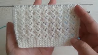 Ajurlu Kolay Örgü Modeli Yapılışı  Yelek Modelleri  knitting pattern  Strickmuster [upl. by Dorehs]