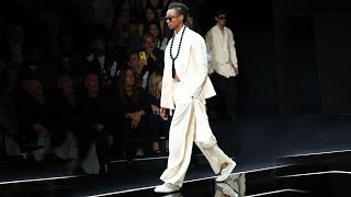 Emporio Armani Menswear SpringSummer 2024 Milan [upl. by Ceevah222]