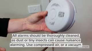 How to Reset a MATelec Smoke Alarm [upl. by Brendan]