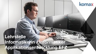 Lehrstelle Informatikerin  Informatiker Applikationsentwicklung EFZ [upl. by Yahska]