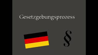 Der Gesetzgebungsprozess erklärt by Die Lernfabrik [upl. by Sivatco53]