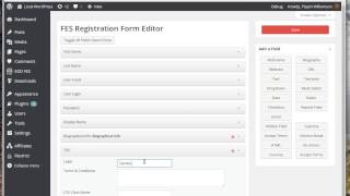 EDD Frontend Submissions Registration Form [upl. by Ahsyad898]