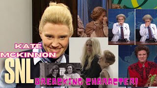 Best of Kate McKinnon Breaking Character Moments on SNL [upl. by Lizabeth]