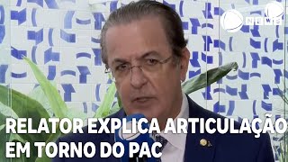 Relator do Orçamento explica articulação em torno do PAC [upl. by Alyacim]