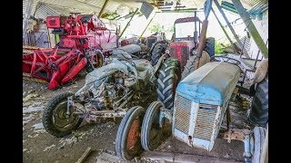 Abandoned Farmhouse with many old tractors [upl. by Bryant287]