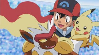 Infernape vs Electivire  Pokémon DP Sinnoh League Victors  Official Clip [upl. by Adlin]