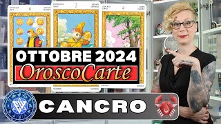 Cancro ♋ Oroscopo Ottobre  Raggiungerai un obiettivo importante  Lettura con Tarocchi [upl. by Eendyc]