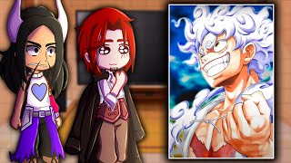 Past Yonkos React To Luffy  One Piece  Gacha React [upl. by Gardner]