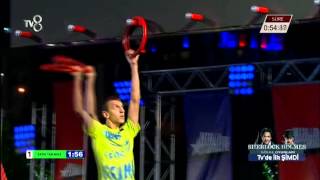 Ninja Warrior Türkiye Furkan Özkan Final [upl. by Akinimod697]