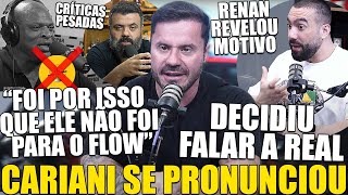 POLÊMICA A VERDADE SOBRE COLEMAN NÃO IR NO FLOW É EXPOSTA AO VIVO PELO RENAN CARIANI OPINOU [upl. by Pliner730]