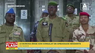 LE BURKINA ÉRIGE SON CONSULAT EN AMBASSADE RÉSIDENTE AU NIGER [upl. by Kus315]