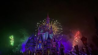 Magic Kingdom Fireworks show at Disney World Orlando Florida [upl. by Attesor]