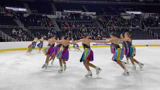 2020 Synchronized Skating National Championships Fusion Intermediate [upl. by Shimberg]