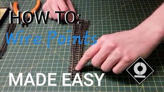 How to wire a point  Made easy [upl. by Cartwell728]