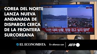 Corea del Norte lanza nueva andanada de disparos cerca de la frontera surcoreana [upl. by Olmsted]