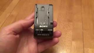 Sony BCTRV Camcorder Battery Travel Charger Review [upl. by Ping970]