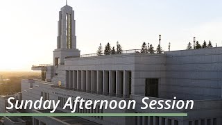 Sunday Afternoon Session  April 2023 General Conference [upl. by Yruoc]