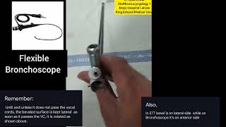 Rigid Bronchoscope Insertion Method  Direct Laryngoscope  Rigid and Flexible Esophagoscope [upl. by Egief]