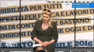 Tv7 con Voi del 01042016  Cambiare le pensioni e lavoro ai giovani 1 di 3 [upl. by Anelagna]