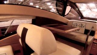 Azimut 48 Motor Yacht tour at the Atlantic City NJ Boat Show by ABK VIDEO [upl. by Yraunaj]