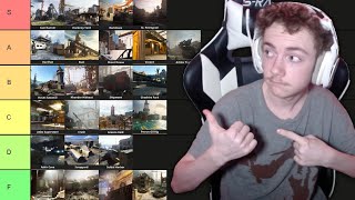 RANKING EVERY MODERN WARFARE MAP  MW Map Tier List [upl. by Gladys]