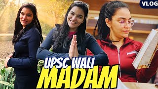 Aapki UPSC Wali Madam is BACK  UPSC preparation VLOG09 [upl. by Adamis796]